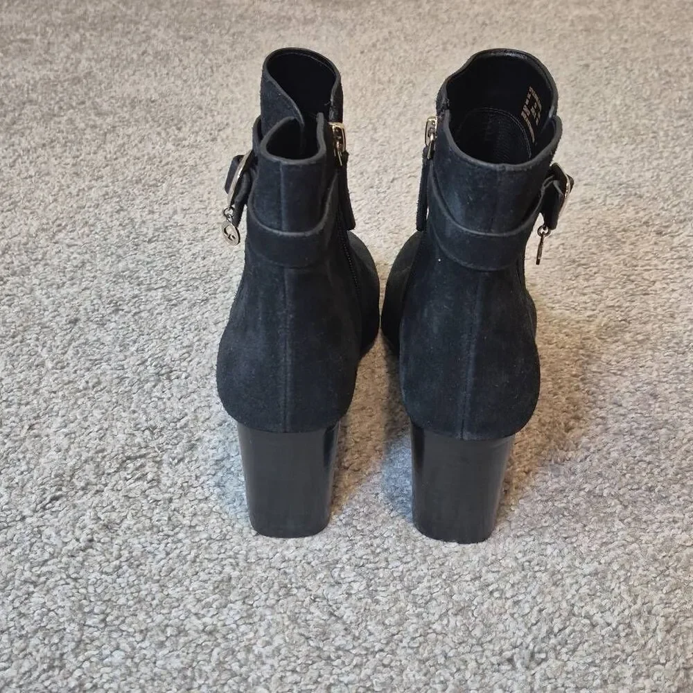 Kate Spade Women's Size 9 Black Suede Heel Booties